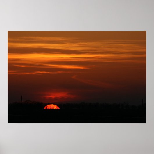 SUNSET POSTER (Voorkant)
