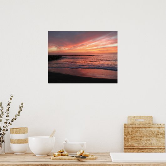 Sunset Poster (Keuken)