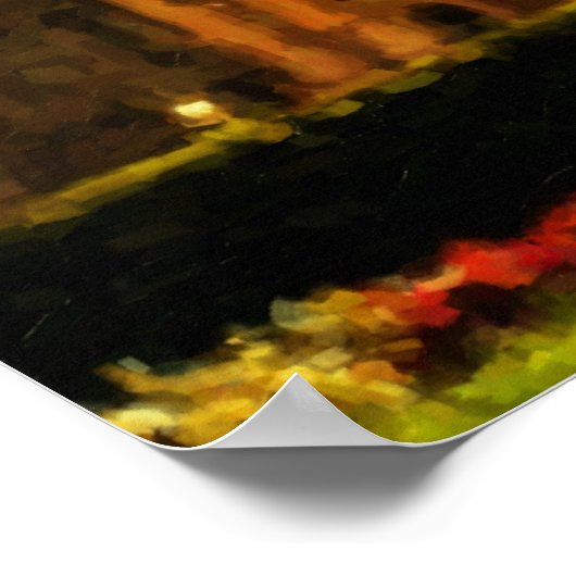 Sunset Print Austin Capitol (Hoek)