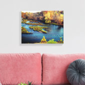 Sunset Print of Shoal Creek, Joplin Missouri (Insitu (Woonkamer))