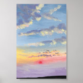 Sunset Print, Value Poster papier (mat) (Voorkant)