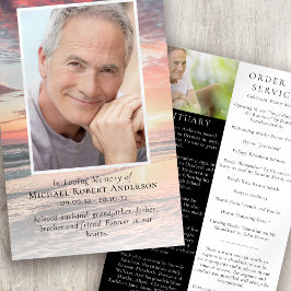 Sunset | Programma voor de begrafenisvolgorde van