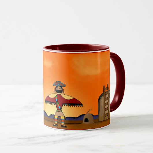 Sunset Pueblo Mok (Voorkant rechts)