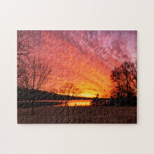 Sunset Puzzle Legpuzzel (Horizontaal)