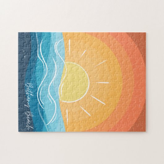 Sunset Puzzle Legpuzzel (Horizontaal)