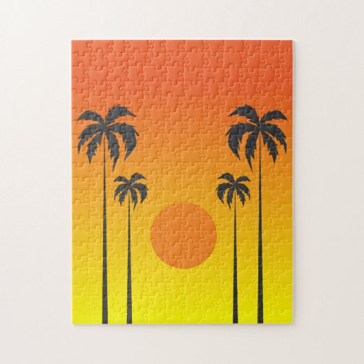Sunset Puzzle Legpuzzel (Verticaal)