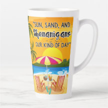Sunset Quote op het strand