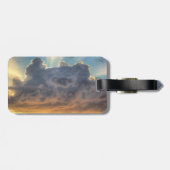 Sunset Rays of Light door Stormy Clouds Bagagelabel (Achterkant horizontaal)