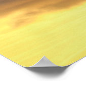 Sunset Rays of Light door Stormy Clouds Poster (Hoek)