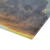 Sunset Rays of Light door Stormy Clouds Snijplank (Hoek)