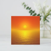 Sunset Reflection Stationery (Staand voorkant)