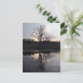 Sunset Reflections Photo Briefkaart (Staand voorkant)