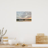Sunset Reflections Waterscape Poster (Keuken)
