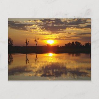 Sunset Reflecton Briefkaart