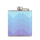 Sunset Resort Chevron Print Heupfles (Achterkant)