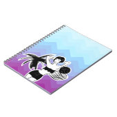 Sunset Resort Chevron Print Notitieboek (Linkerzijde)