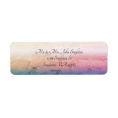 Sunset Return Address Labels (Voorkant)