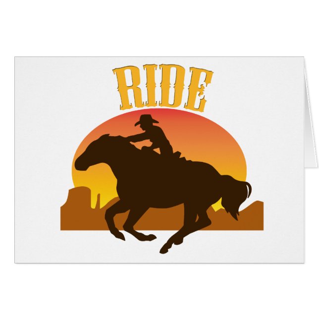 Sunset Ride (Voorkant Horizontaal)