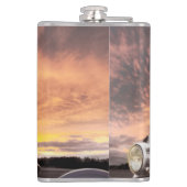 Sunset Ride 2 Heupfles (Achterkant)