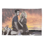 Sunset Ride 2 Kussensloop (Achterkant-Links)