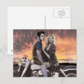 Sunset Ride Briefkaart (Voorkant / Achterkant)