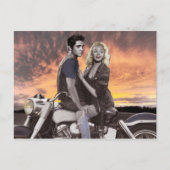 Sunset Ride Briefkaart (Voorkant)