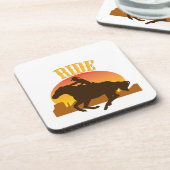 Sunset Ride Drankjes Onderzetter (Linkerzijde)