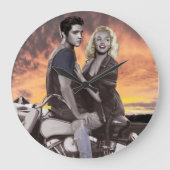 Sunset Ride Grote Klok (Voorkant)