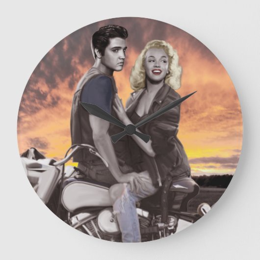 Sunset Ride Grote Klok (Voorkant)