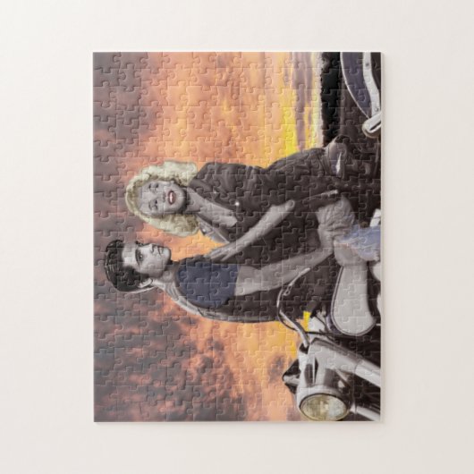 Sunset Ride Legpuzzel (Verticaal)