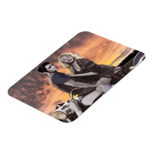 Sunset Ride Magneet (Linkerzijde)