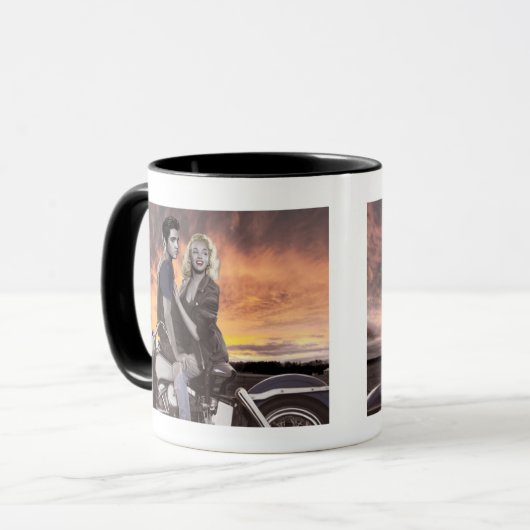 Sunset Ride Mok (Voorkant links)