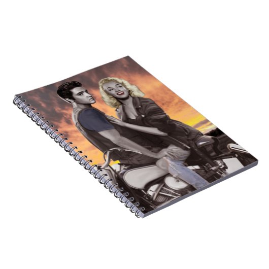 Sunset Ride Notitieboek (Rechterzijde)