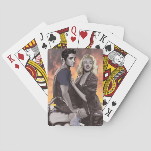 Sunset Ride Pokerkaarten (Achterkant)