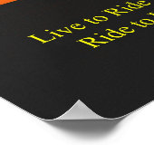 Sunset-ride Poster (Hoek)