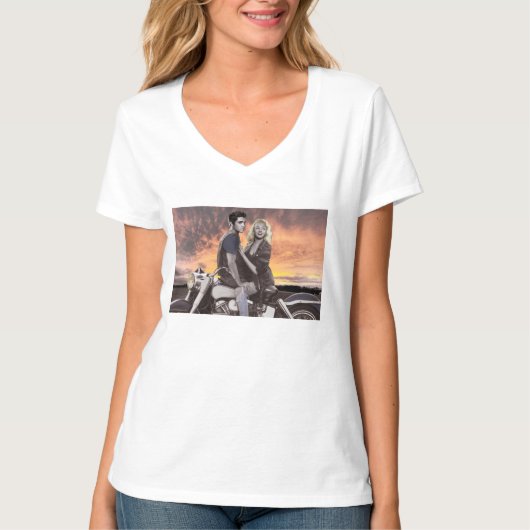 Sunset Ride T-shirt (Voorkant)