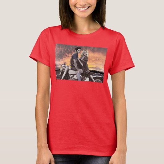 Sunset Ride T-shirt (Voorkant)