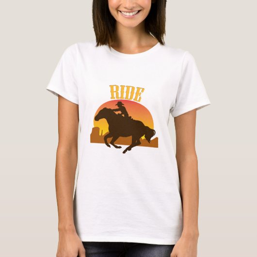 Sunset Ride T-shirt (Voorkant)
