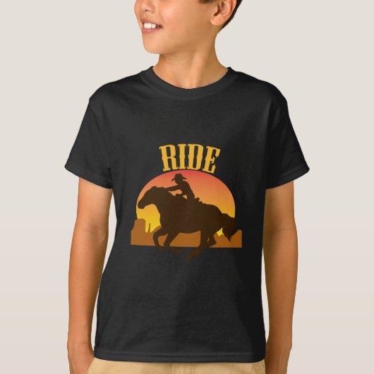 Sunset Ride T-shirt (Voorkant)