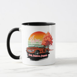 Sunset Riders Club – Vrije Brandstof Voor Altijd Mok