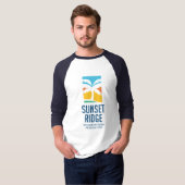 Sunset Ridge Lake Worth Beach T-shirt (Voorkant volledig)