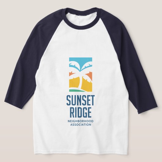 Sunset Ridge Lake Worth Beach T-shirt (Laagn)