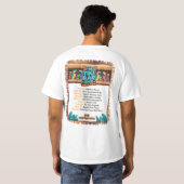 Sunset Ridge Tiki T-shirt (Achterkant volledig)