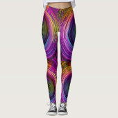 Sunset Ripple-Leggings Leggings (Voorkant)