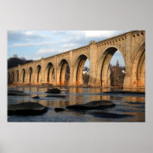 Sunset River Crossing Poster (Voorkant)