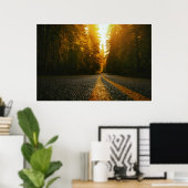Sunset Road Poster (Thuiskantoor)