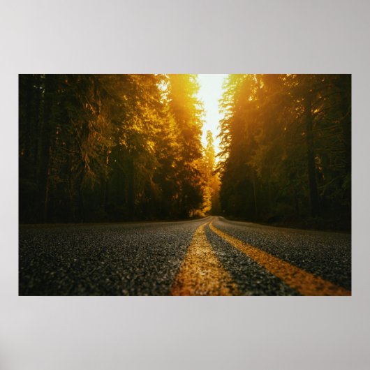 Sunset Road Poster (Voorkant)