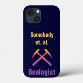 Sunset Rock Hammers met aangepaste tekst Case-Mate iPhone Case