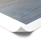 "Sunset Rockaway Beach" Waterverf schilderen Poster (Hoek)