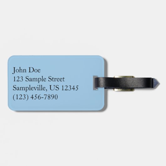 Sunset Rocks at Joshua Tree Bagagelabel (Achterkant horizontaal)